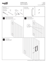 National Hardware 1107 Modern Gate Pull, Black, 10" Instrucciones de operación