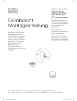 Dornbracht USA 13715811-06 Guía de instalación