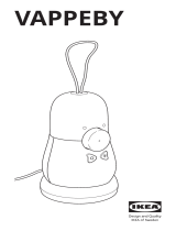 IKEA VAPPEBY Bluetooth Speaker Lamp Manual de usuario