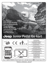 Jeep 2531801 Junior Pedal Go-kart Manual de usuario