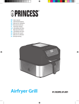 Princess 01.182092.01.001 Airfryer Grill Manual de usuario