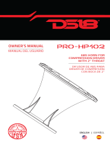 DS18PRO-HP102 ABS Horn for Compression Driver