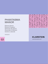 Klarstein 10035232 Phantasma Manor Manual de usuario