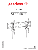 PEERLESS-AV PT670 Guía de instalación