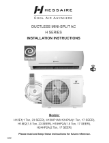 HessaireH12E1 Ductless Mini Split Air Conditioner and Heat Pump
