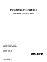 Kohler 29709-WB-VS Guía de instalación