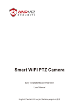 Anpviz Security WP-245-W Smart Wifi PTZ Camera Manual de usuario