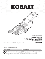 Kobalt KPM 1040B-03 Brushless Push Lawn Mower Manual de usuario