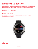 Livoo TEC620 Smartwatch Manual de usuario