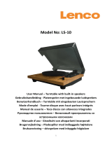 Lenco LS-10 Turntable Manual de usuario