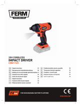 Ferm CDM1165 20V Cordless Impact Driver Manual de usuario