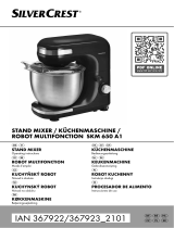 Silvercrest SKM 650 A1 Stand Mixer Manual de usuario