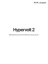 HYPERICE Vibratie massagetoestel "Hypervolt 2.0" Manual de usuario