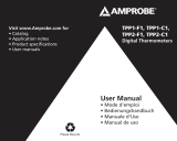 Amprobe TPP1-C1 Flat Surface Probe Manual de usuario