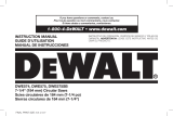 DeWalt DWE575wDWAFV37243 Guía del usuario