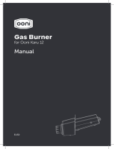 Ooni Karu 12 Gas Burner Manual de usuario
