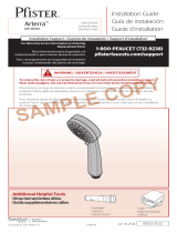 Pfister Arterra G16-DE0C Specification and Owner Manual