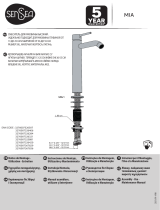 Sensea MIA High Spout Single Lever Basin Faucet Manual de usuario