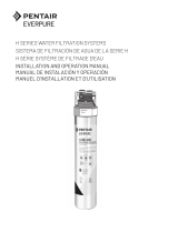 Pentair H SERIES Water Filtration Systems Manual de usuario