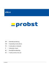 probst VTK-V Manual de usuario