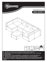 Outsunny 860-020V01BU Guía del usuario