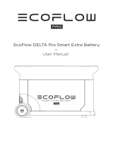 ECOFLOW PRO Delta Pro Smart Extra Battery Manual de usuario