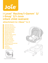 Joie i-Level Recline Infant Child Restraint Car Seat Manual de usuario