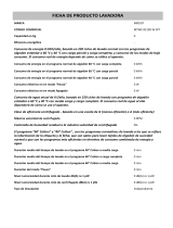 Indesit MTWE 81295 W SPT Información del Producto