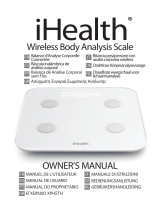 iHealth Core HS6 Wireless Body Composition Scale Manual de usuario
