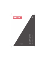 Hilti 4/12-50 Compact Charger Manual de usuario