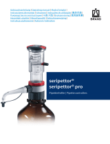 Brand seripettor pro Bottletop Dispenser Manual de usuario