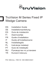 TRUVISION M Series Fixed IP Wedge Camera Guía de instalación