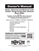 Tripp Lite PDUMV30 2.9kW Single Phase Metered Manual de usuario