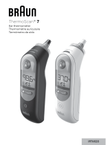 Braun IRT6520 ThermoScan 7 Ear Thermometer Manual de usuario
