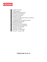 Franke TRENDLINE PLUS BK 70 Matt Black Manual de usuario