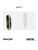 Ametek peel 3 Handheld 3D Scanners Manual de usuario