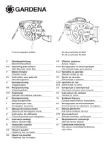 Gardena 8023 82-Feet Retractable Hose Reel Instrucciones de operación