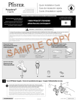 Pfister Pasadena F-042-PDCC Specification and Owner Manual