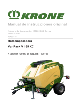 Krone BA VariPack V 165 XC (RP201-11) Instrucciones de operación