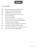 Miele UG 70-60/80 Manual de usuario