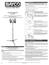 Bayco SL-1522 Manual de usuario