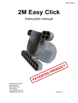 2M Solutions Hantelverschlüsse "Easy Click" Instrucciones de operación