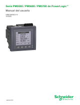 Schneider Electric Serie PM5500 / PM5600 / PM5700 de PowerLogic™ Manual de usuario