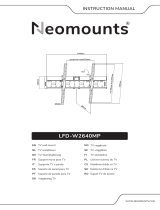 Neomounts LFD-W2640MP Manual de usuario
