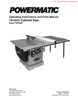 Powermatic PM3753B Manual de usuario