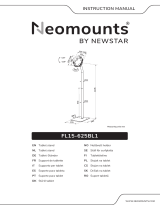 Neomounts fl15-625bl1 Manual de usuario