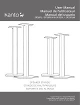 Kanto SP26PL Speaker Stands Manual de usuario