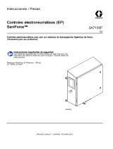 Graco 3A7155E, Controles electroneumáticos (EP) SaniForce™ El manual del propietario
