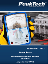 PeakTech P 3203 El manual del propietario