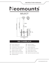 Neomounts NM-C440BLACK Manual de usuario